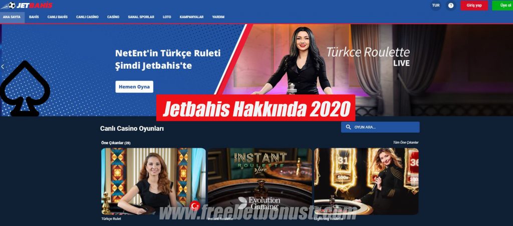 Jetbahis Hakkında 2020